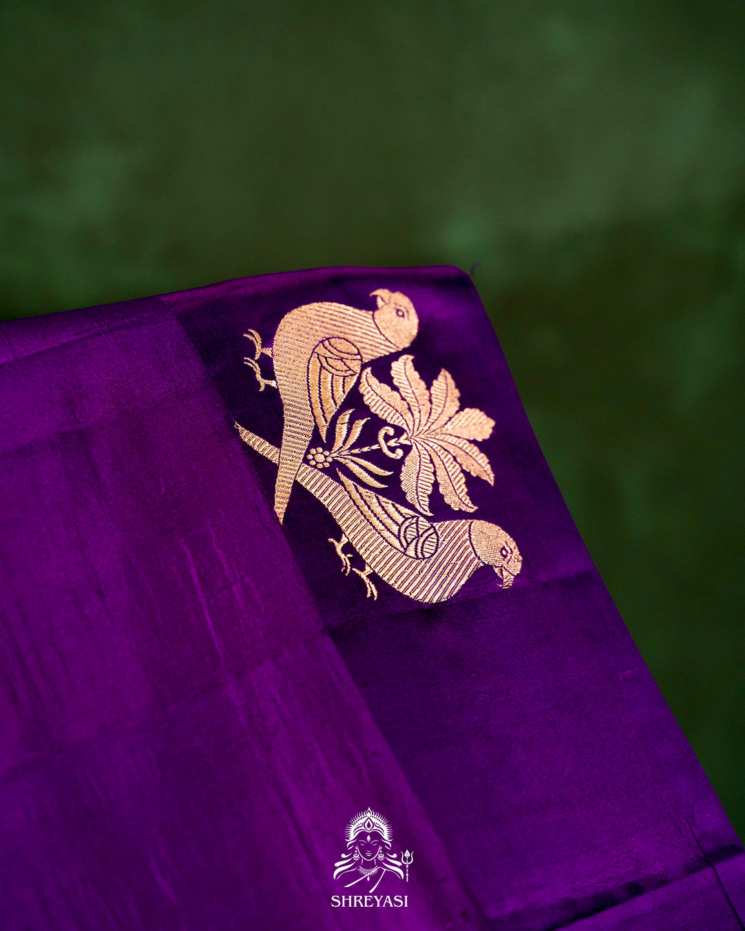 Pure Banarasi Soft Silk Saree with Mashru Border