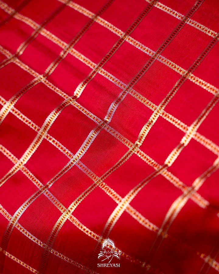 Handloom Pure Kanjivaram Silk Saree with Real Zari