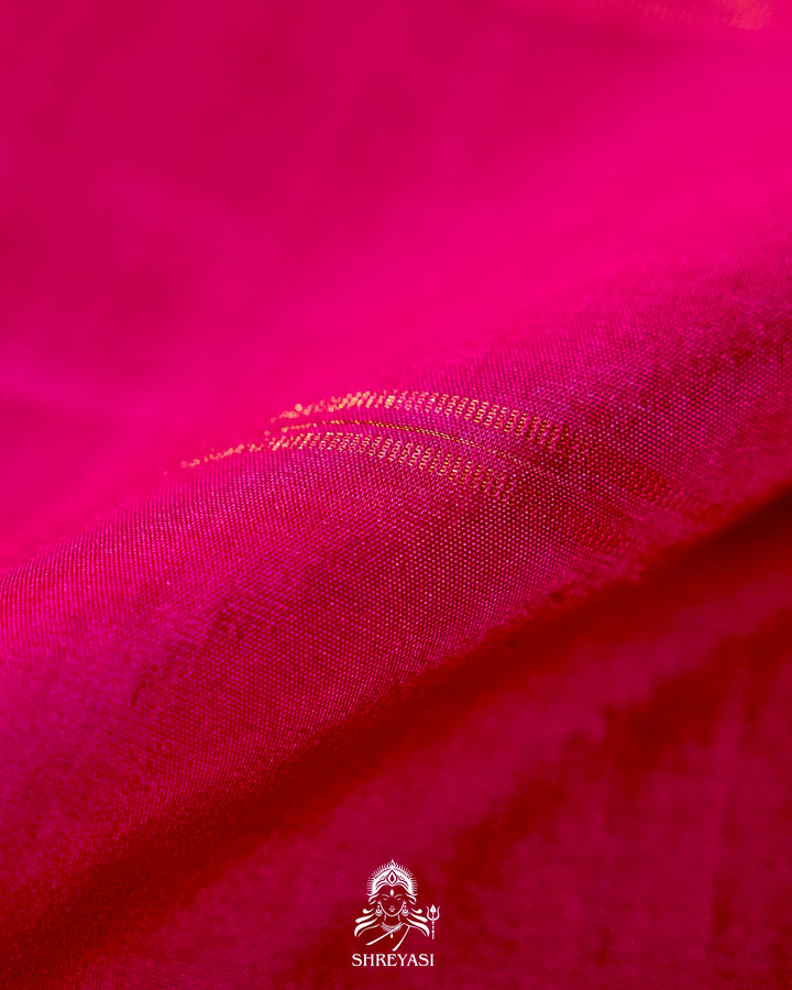 Traditional Tanjore Painting on Handloom Pure Kanjivaram Silk Sarees with Real Zari