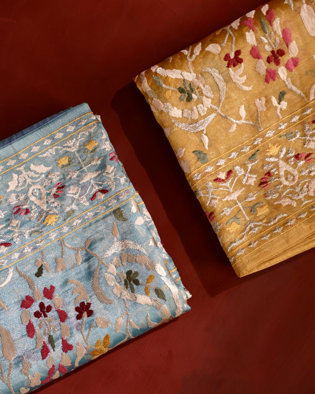 Tissue Georgette Saree