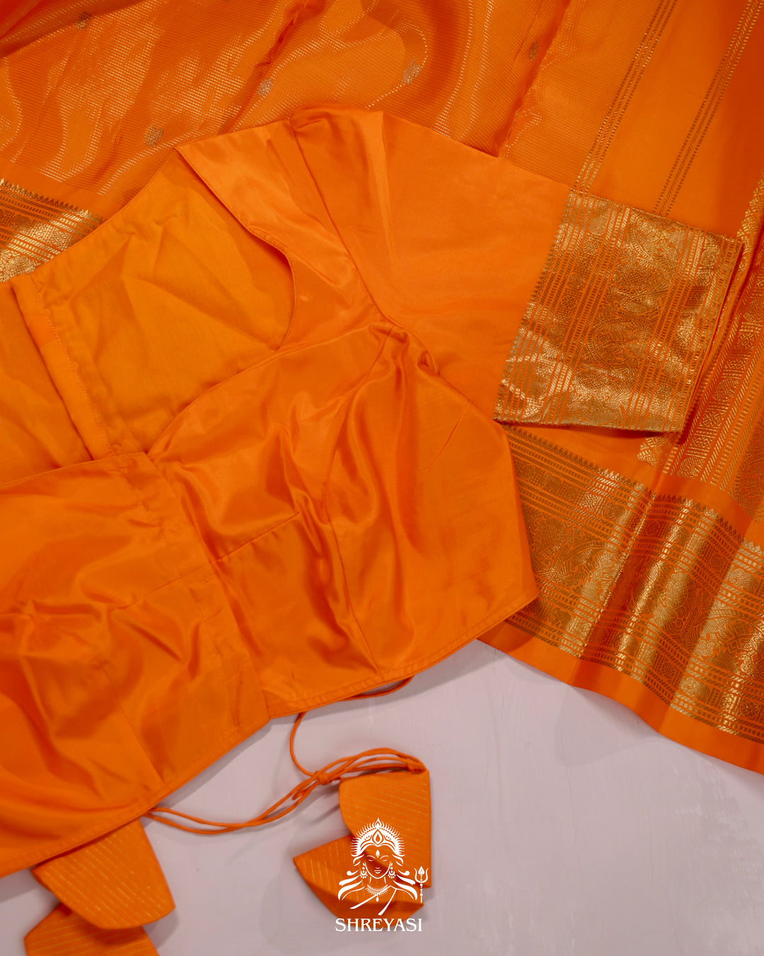 Handloom Kanjivaram Silk Saree with Real Zari