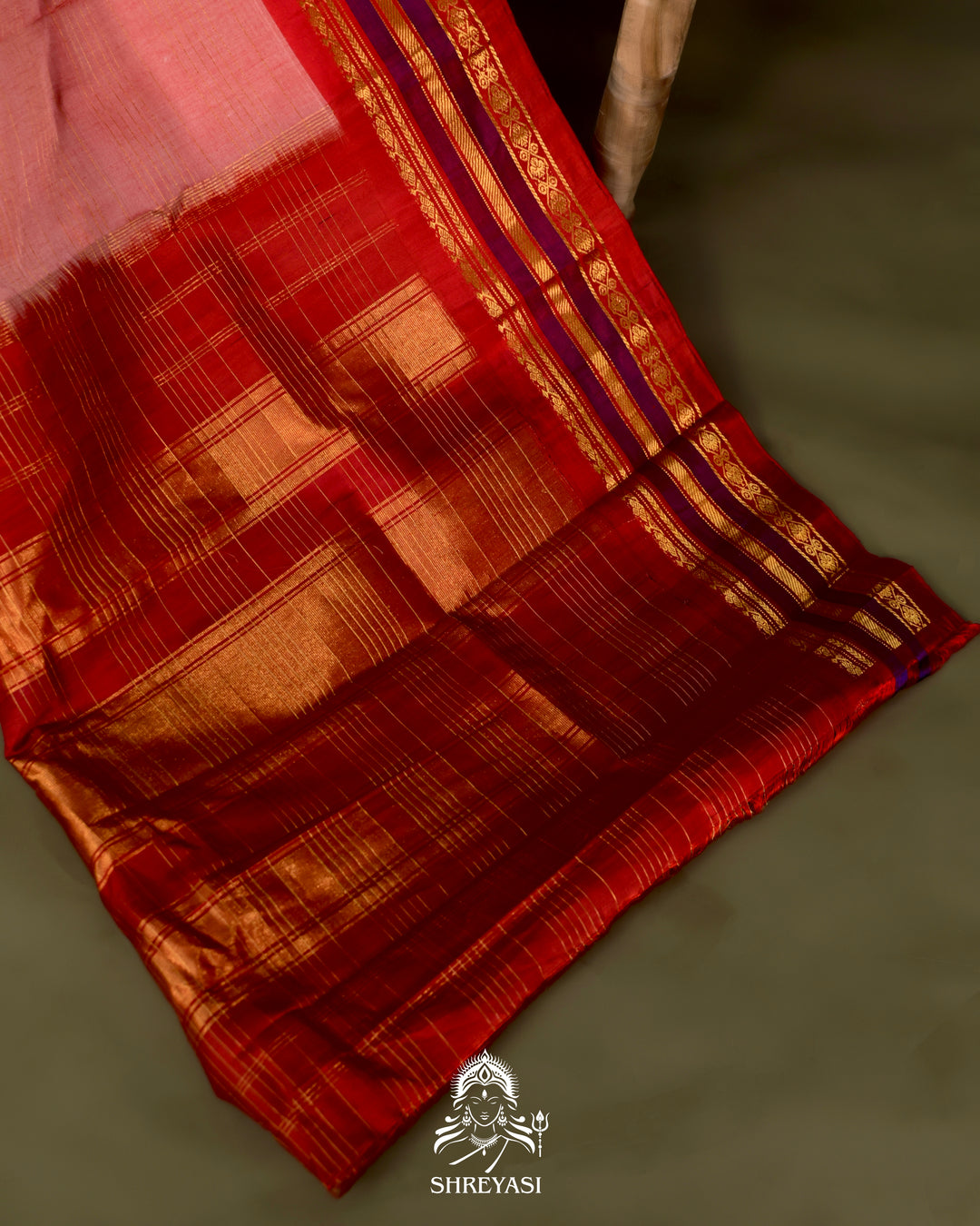 Handloom Sico Gadwal Saree