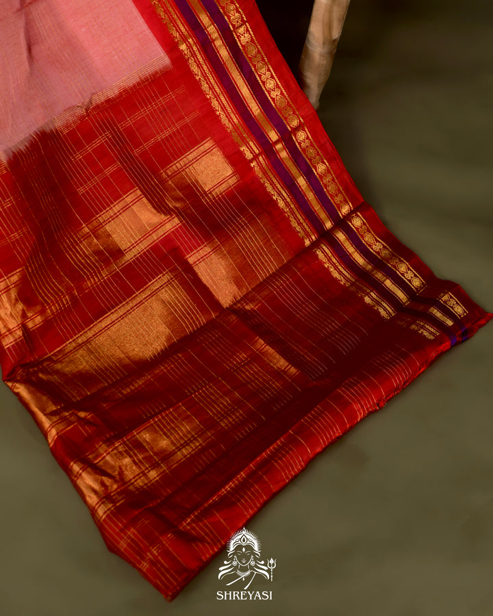 Handloom Sico Gadwal Saree
