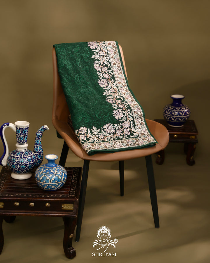 Georgette Saree with Thread Embroidery