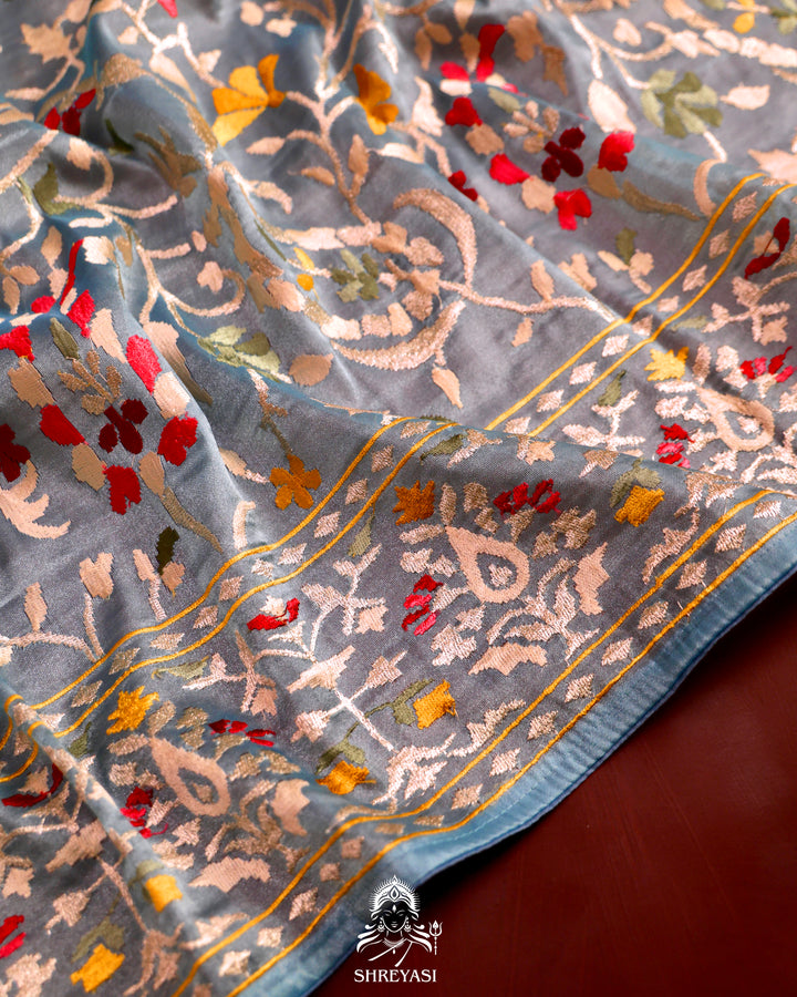 Tissue Georgette Saree