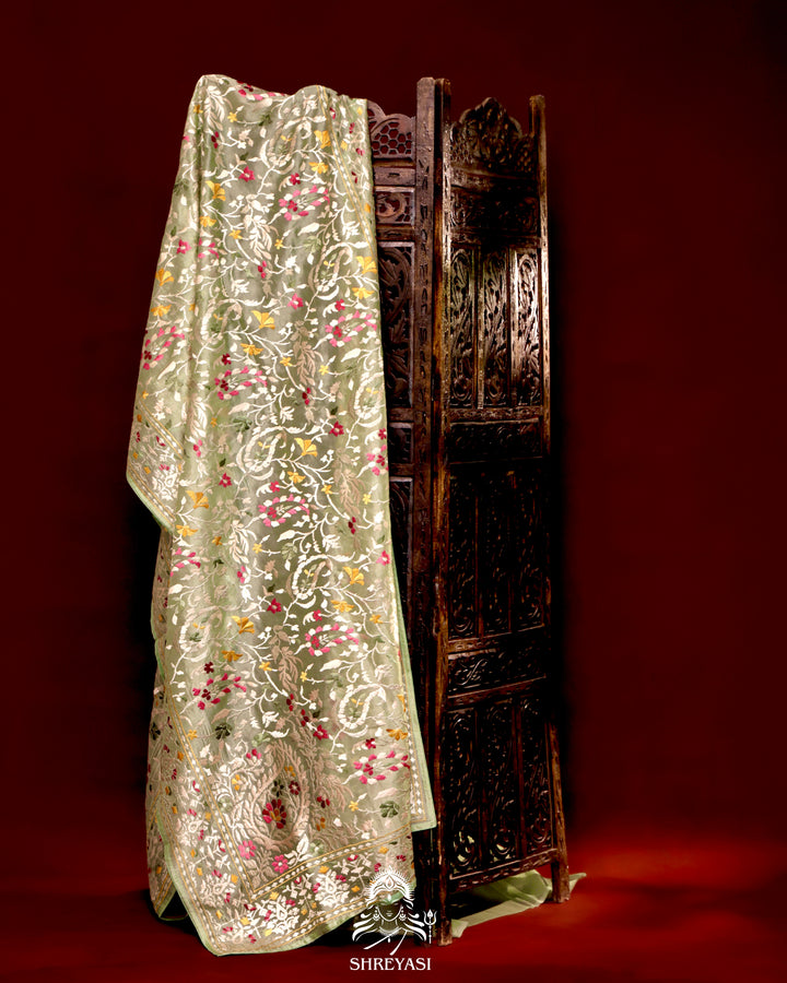 Tissue Georgette Saree
