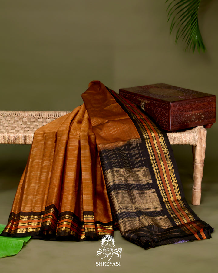 Handloom Sico Gadwal Saree