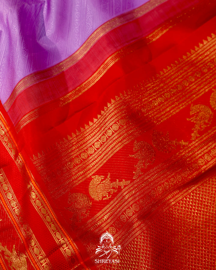 Handloom Kanjivaram Silk Saree with Real Zari