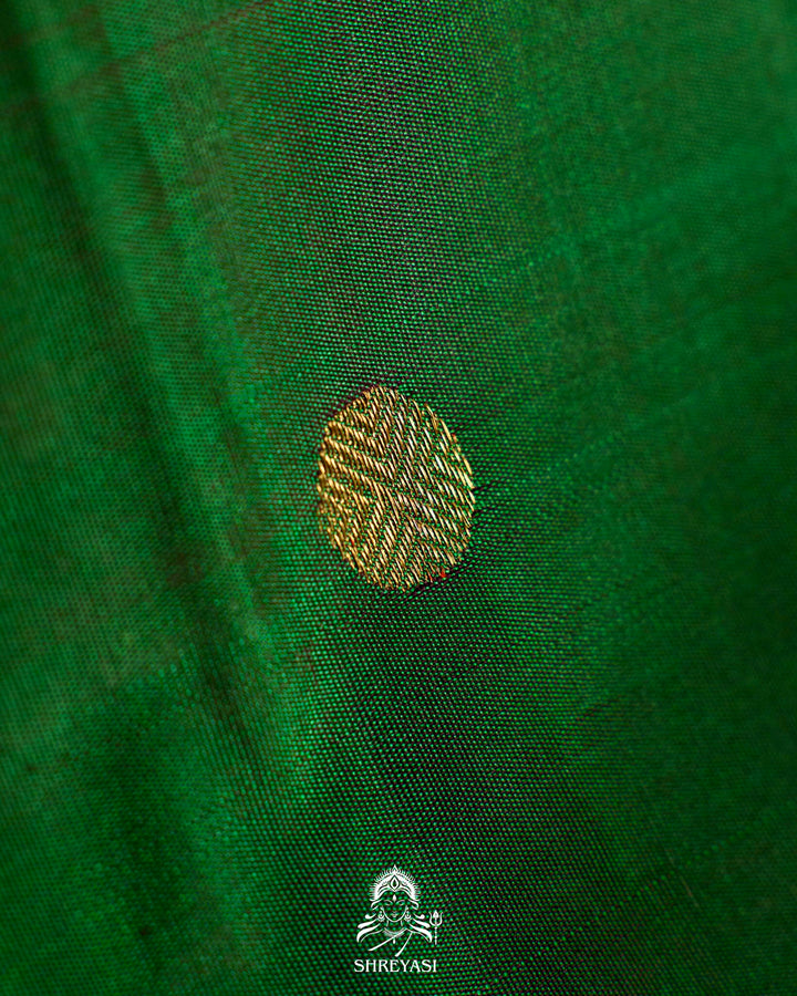 Handloom Pure Kanjivaram Silk Sarees with Real Zari and Hand Painted Tanjore Art