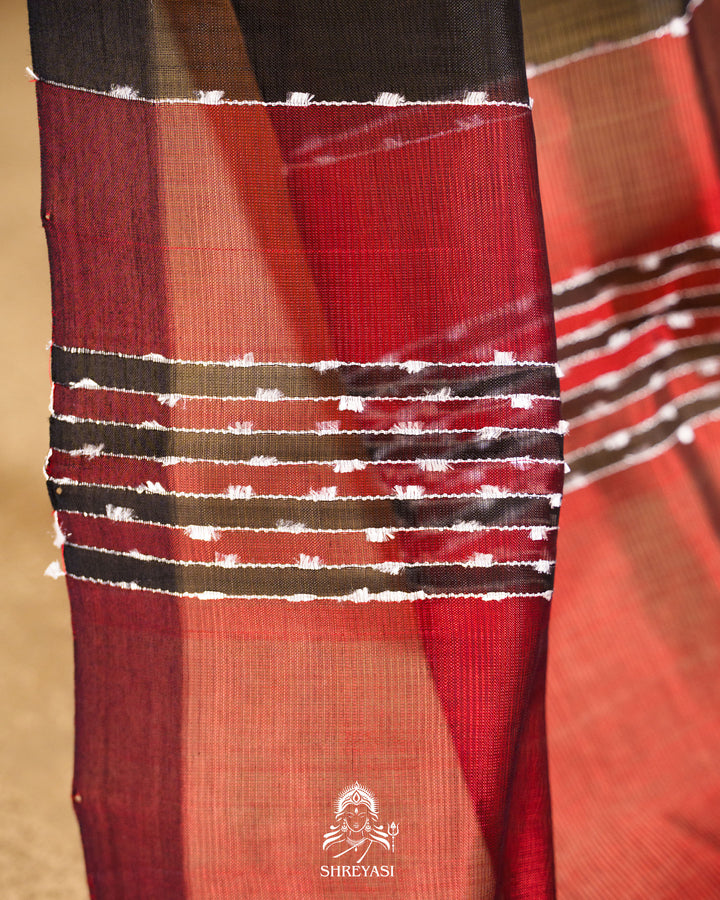 Handloom Pure Mangalagiri Silk Saree