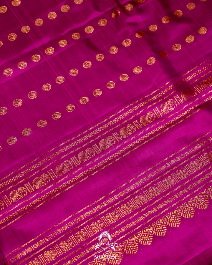 Handloom Pure Kanjivaram Silk Sarees with Real Zari and Hand Painted Tanjore Art
