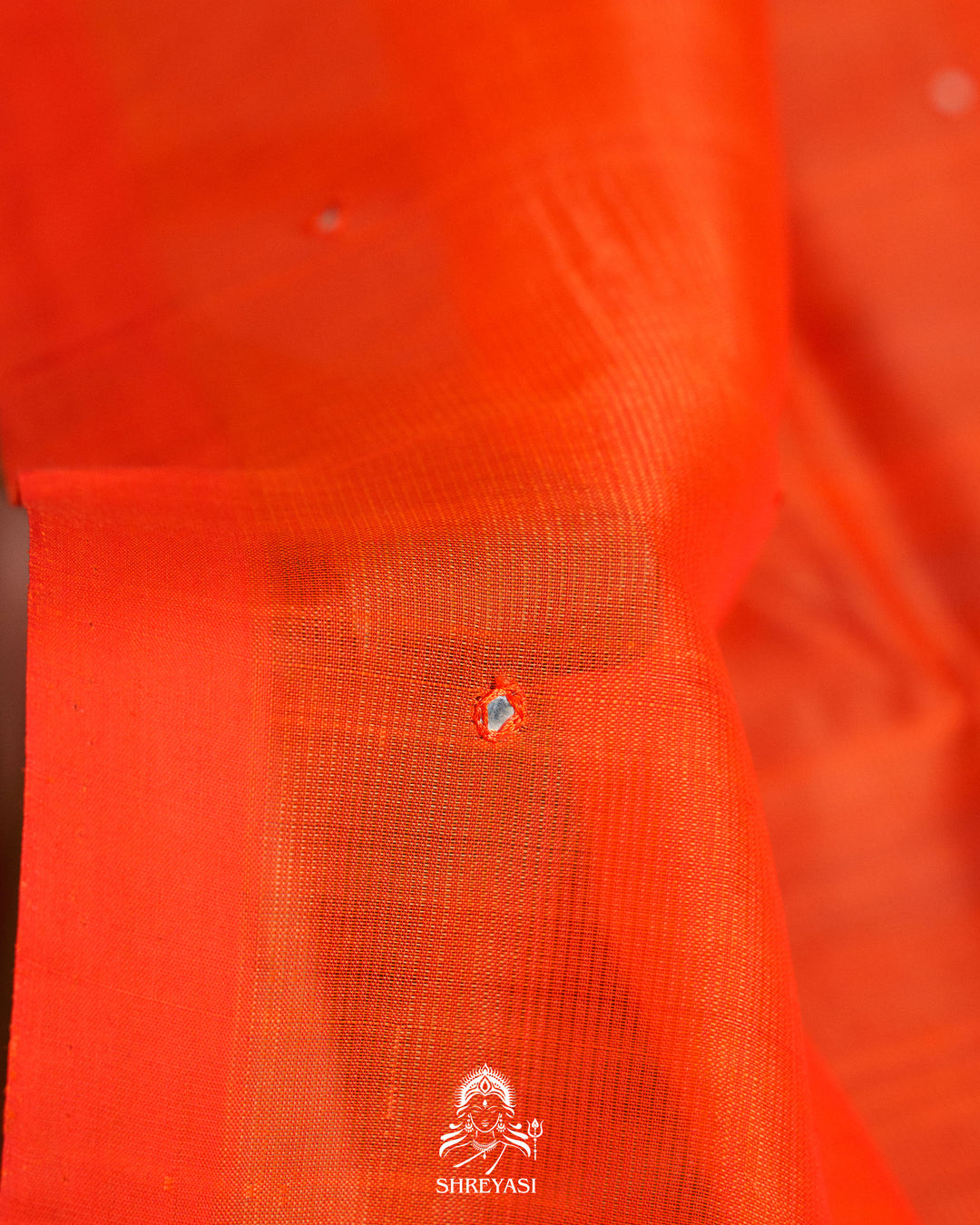 Handloom Pure Mangalagiri Silk Sarees with Mirror Work & Embroidery | Pen Kalamkari Blouse