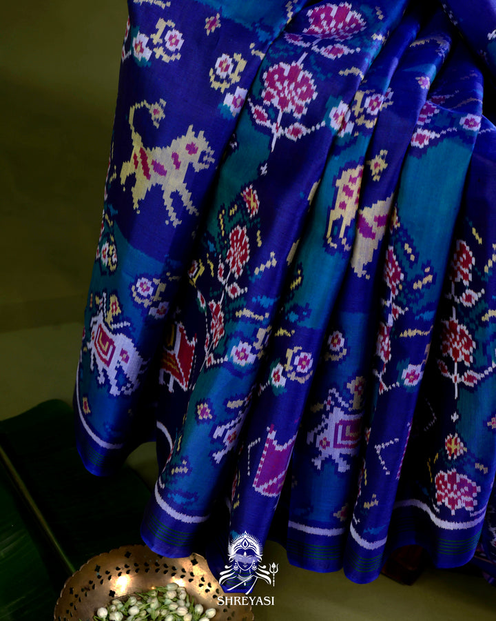 Handloom Pure Rajkot Patola Silk Saree