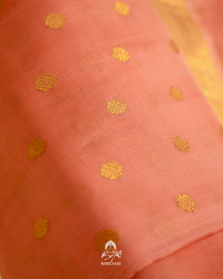 Paithani Gadwal Silk Saree with Paithani Border and Pallu