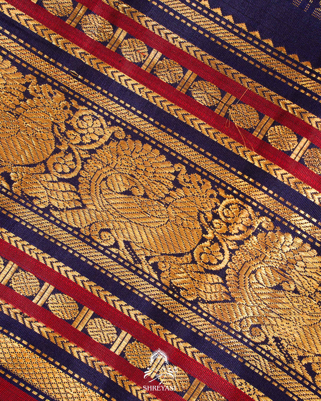 Handloom Pure Gadwal Silk Saree