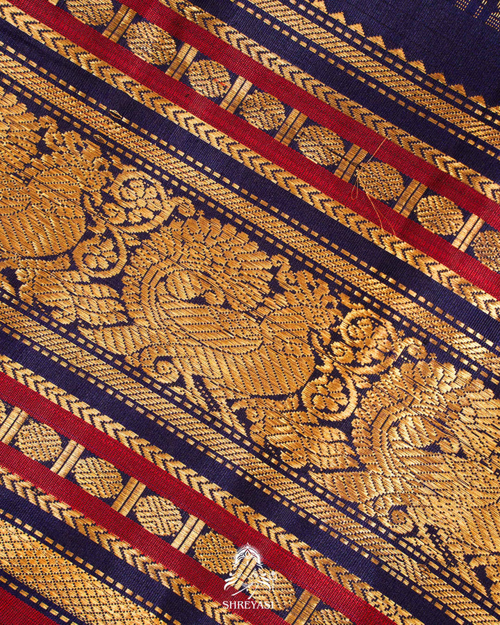 Handloom Pure Gadwal Silk Saree