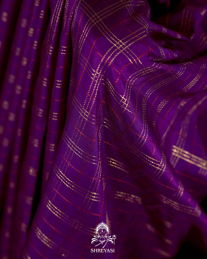 Handloom Pure Kanjivaram Silk Saree in Real Zari with Tanjore Mayil and Kamalam Artwork