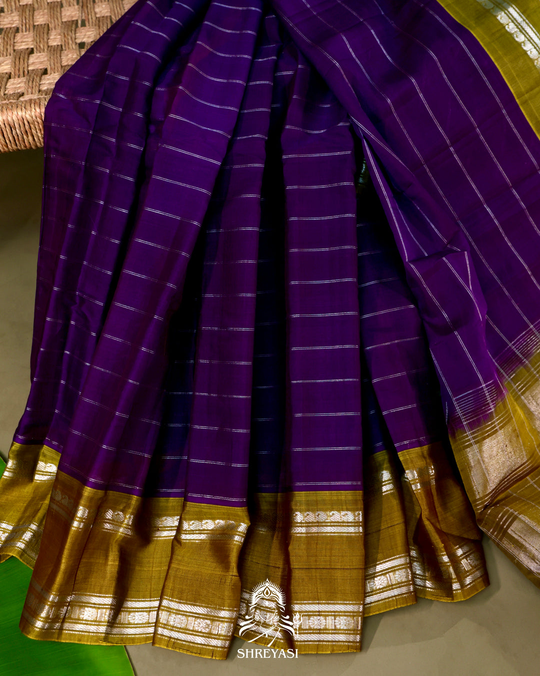 Handloom Sico Gadwal Saree