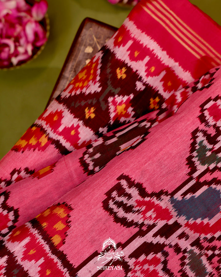Handloom Pure Rajkot Patola Silk Saree