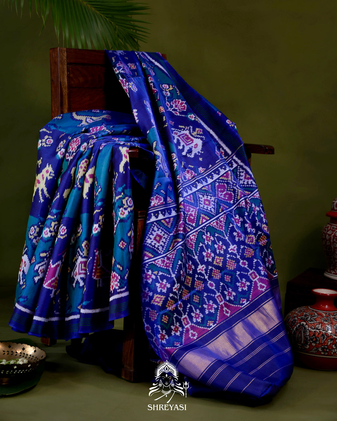 Handloom Pure Rajkot Patola Silk Saree