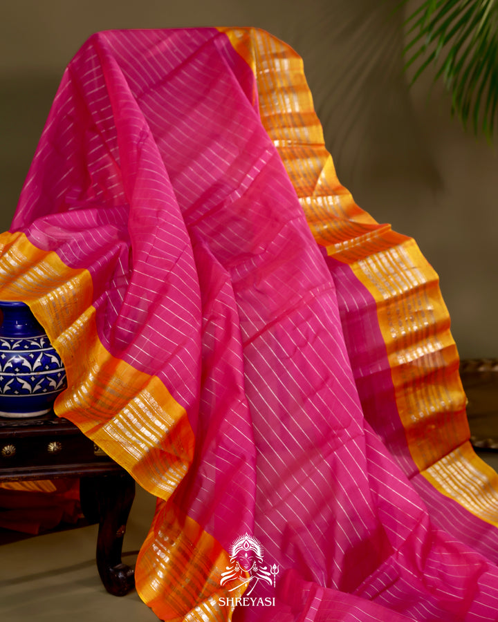 Handloom Sico Gadwal Saree
