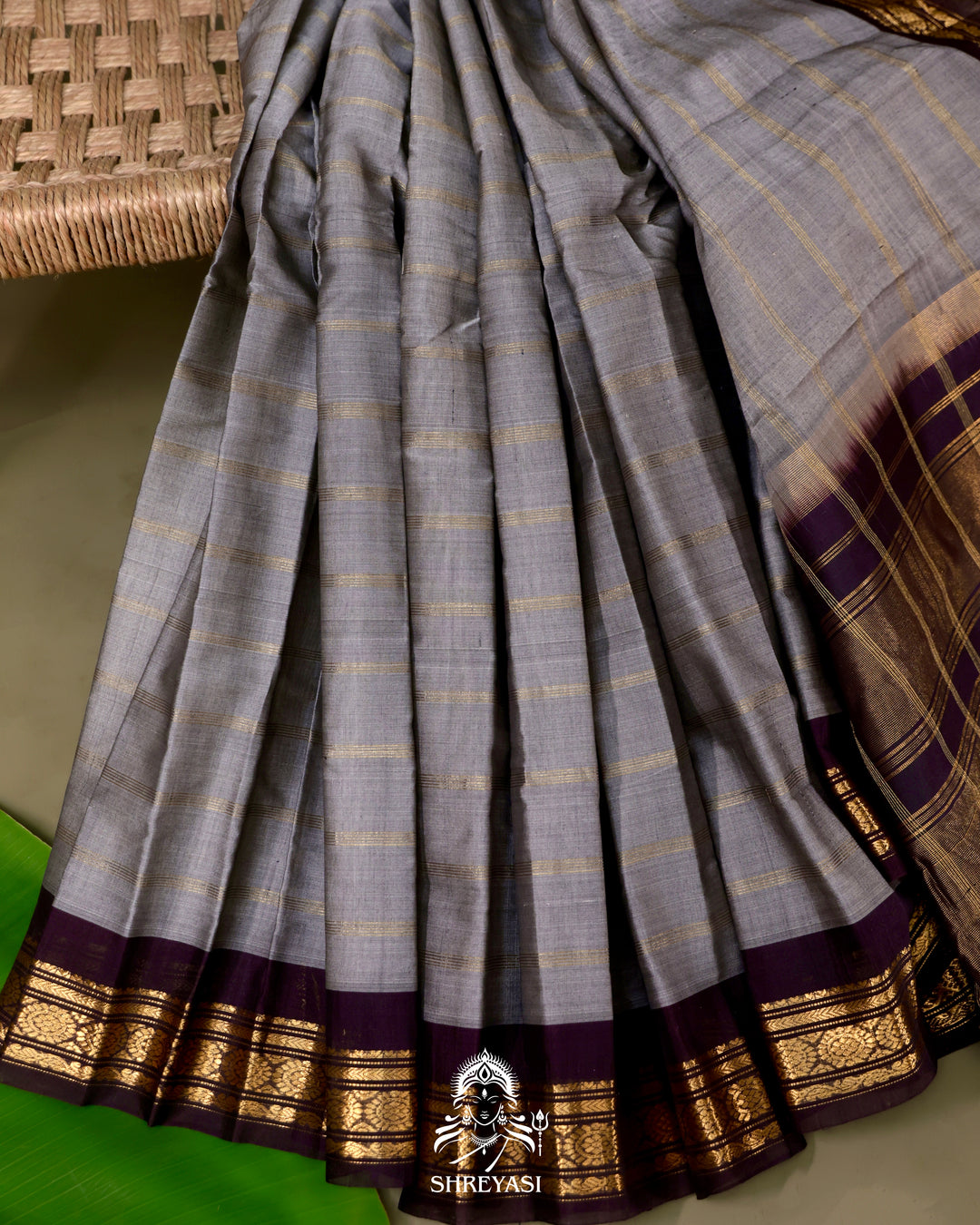 Handloom Sico Gadwal Saree