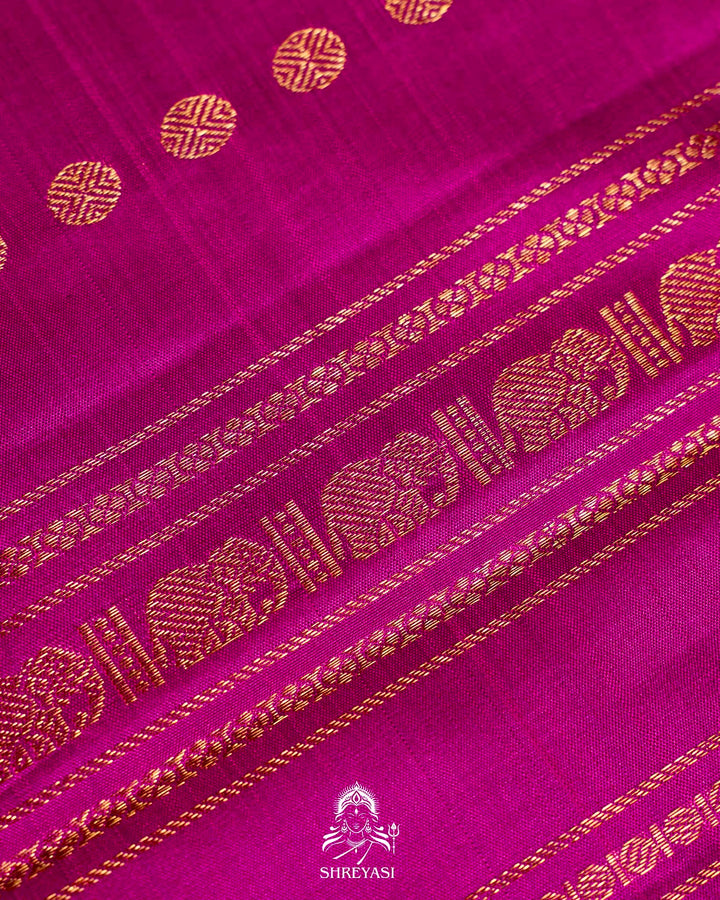 Handloom Pure Kanjivaram Silk Sarees with Real Zari and Hand Painted Tanjore Art