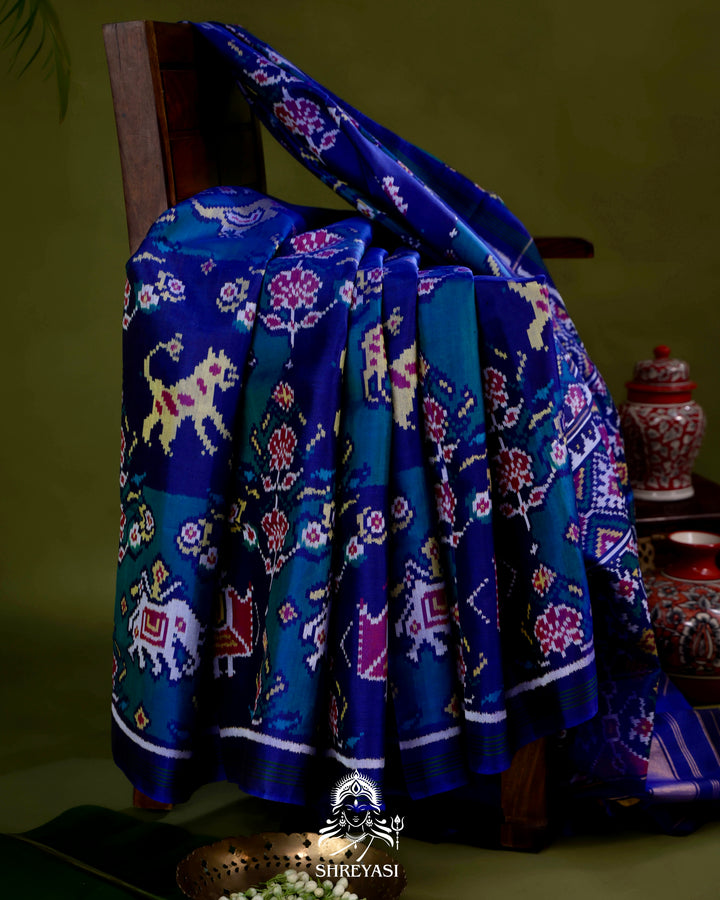 Handloom Pure Rajkot Patola Silk Saree