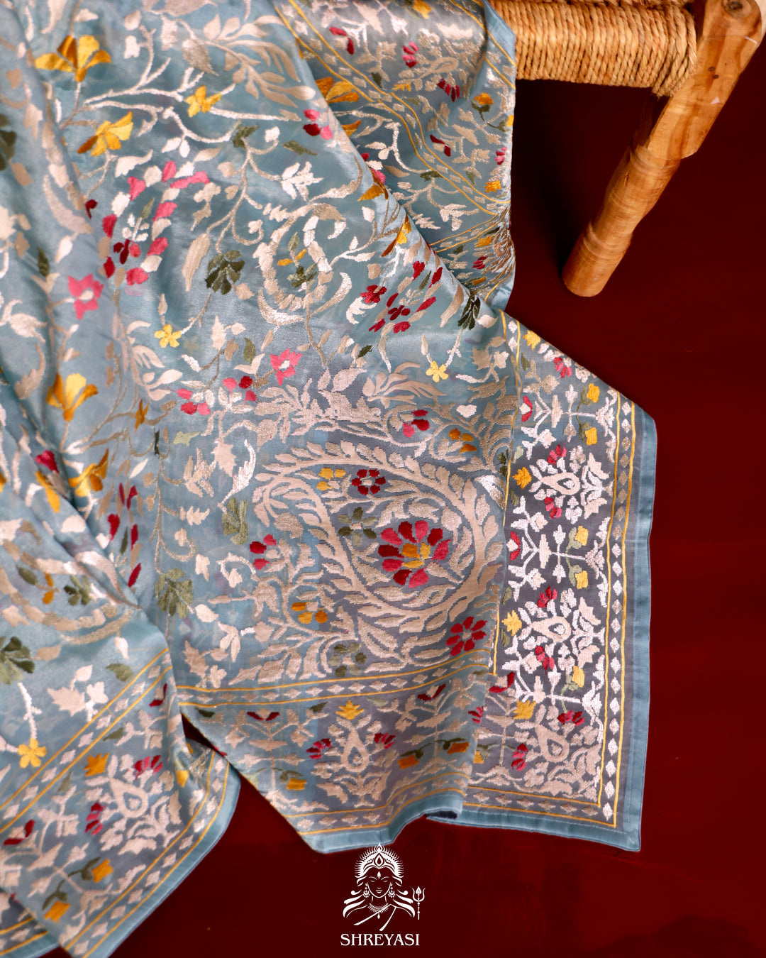 Tissue Georgette Saree