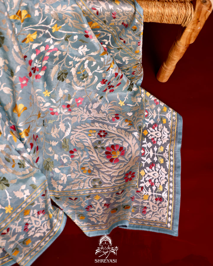 Tissue Georgette Saree