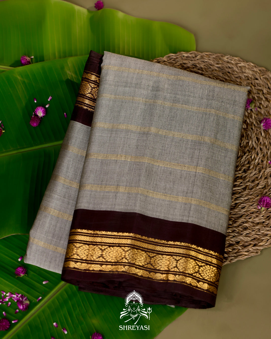 Handloom Sico Gadwal Saree