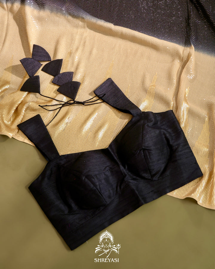 Georgette Sequin Saree