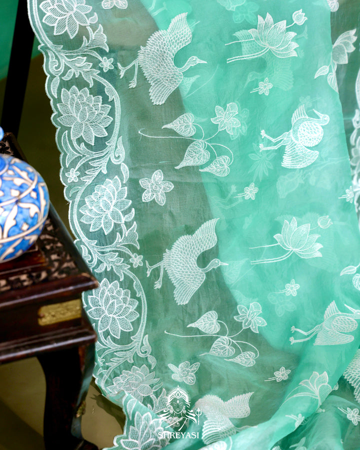 Organza Silk Saree