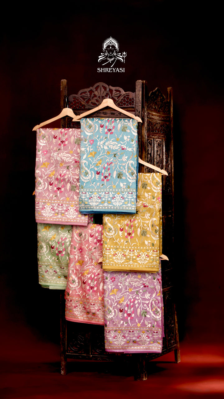 Tissue Georgette Saree