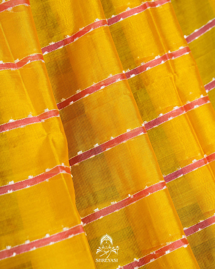Handloom Pure Mangalagiri Silk Saree