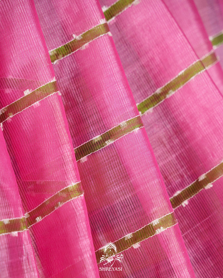 Handloom Pure Mangalagiri Silk Saree