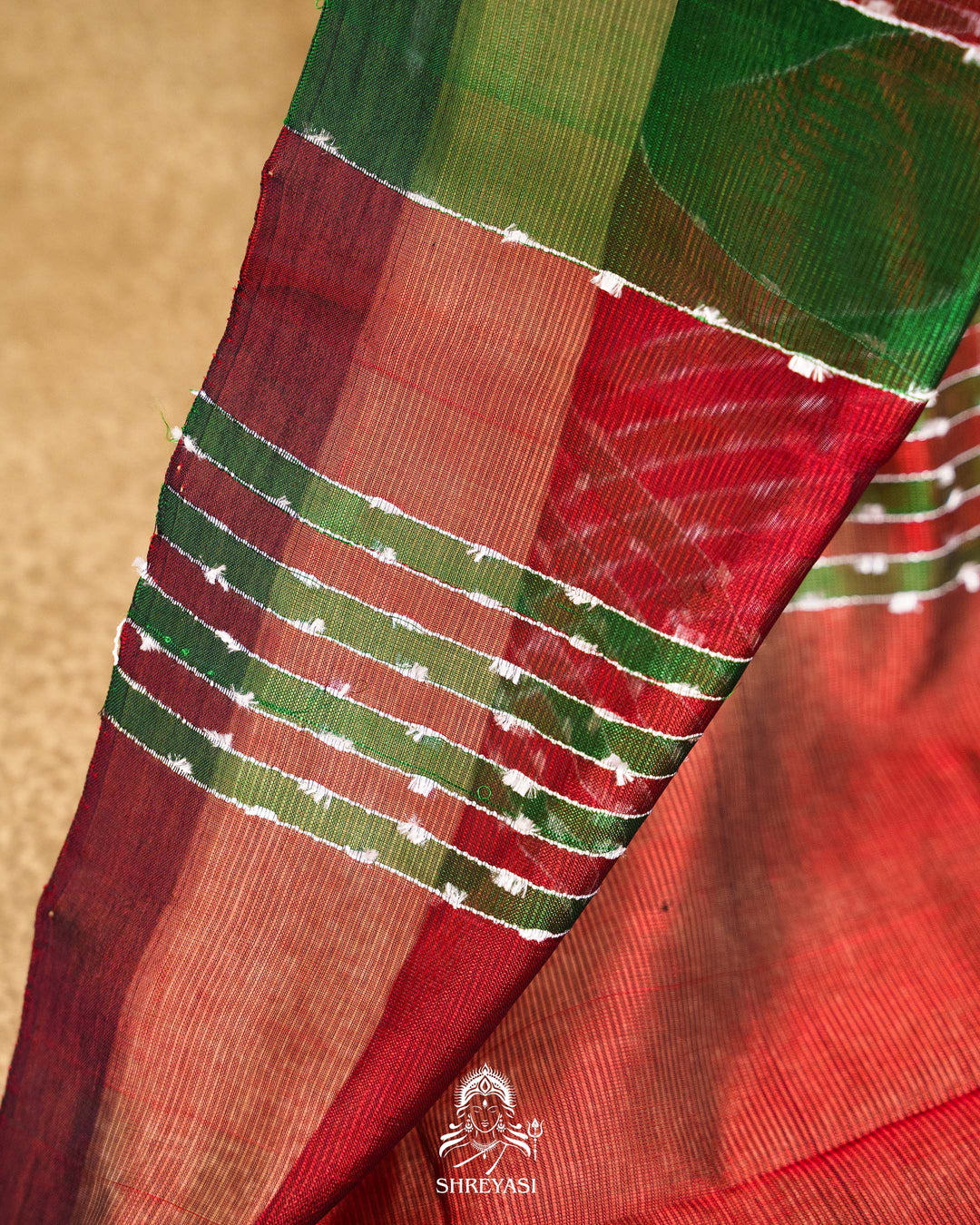 Handloom Pure Mangalagiri Silk Saree