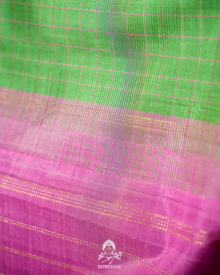 Traditional Tanjore Painting on Handloom Pure Kanjivaram Silk Sarees with Real Zari