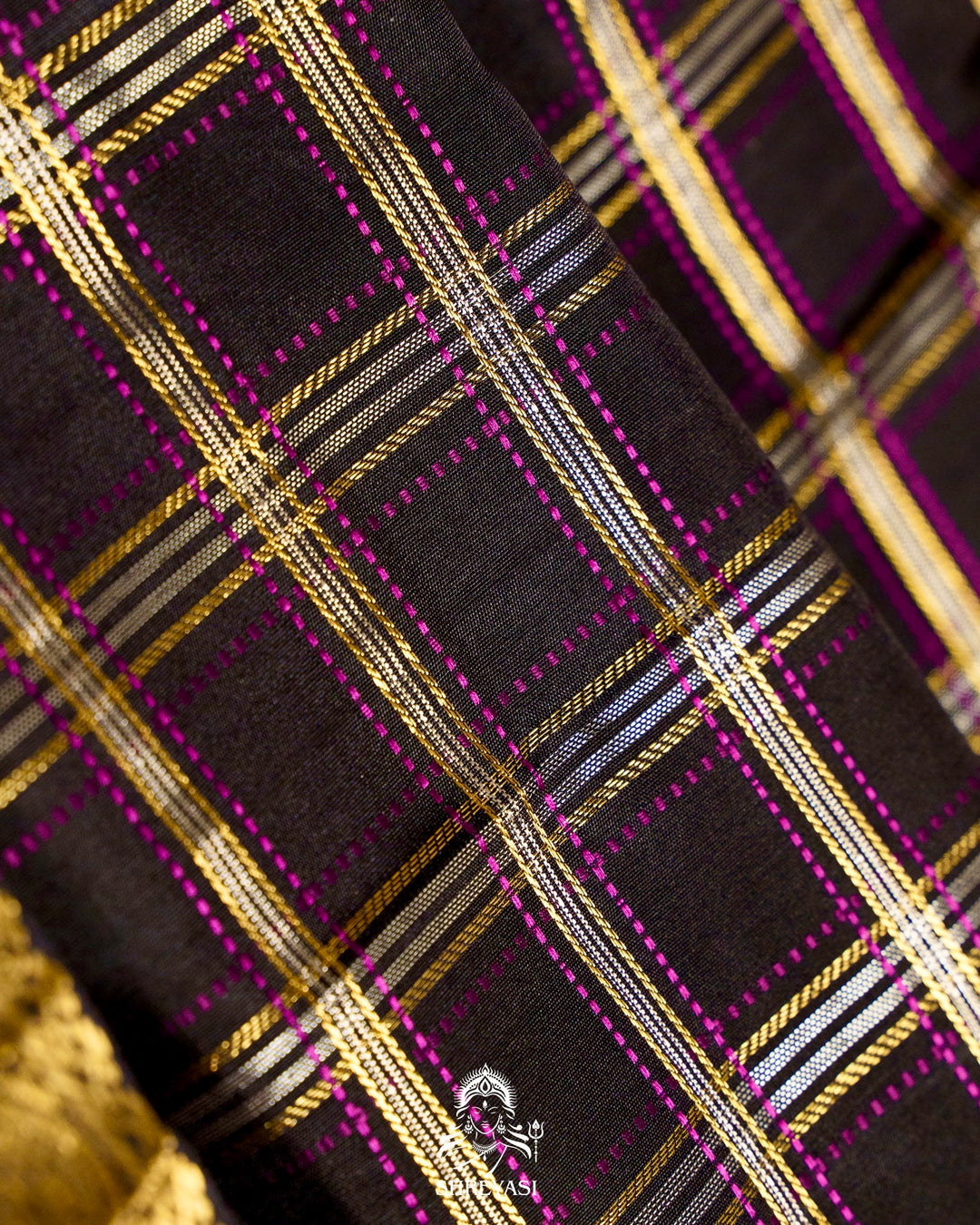 Handloom Pure Kanjivaram Silk Sarees with Real Zari and Hand Painted Tanjore Art