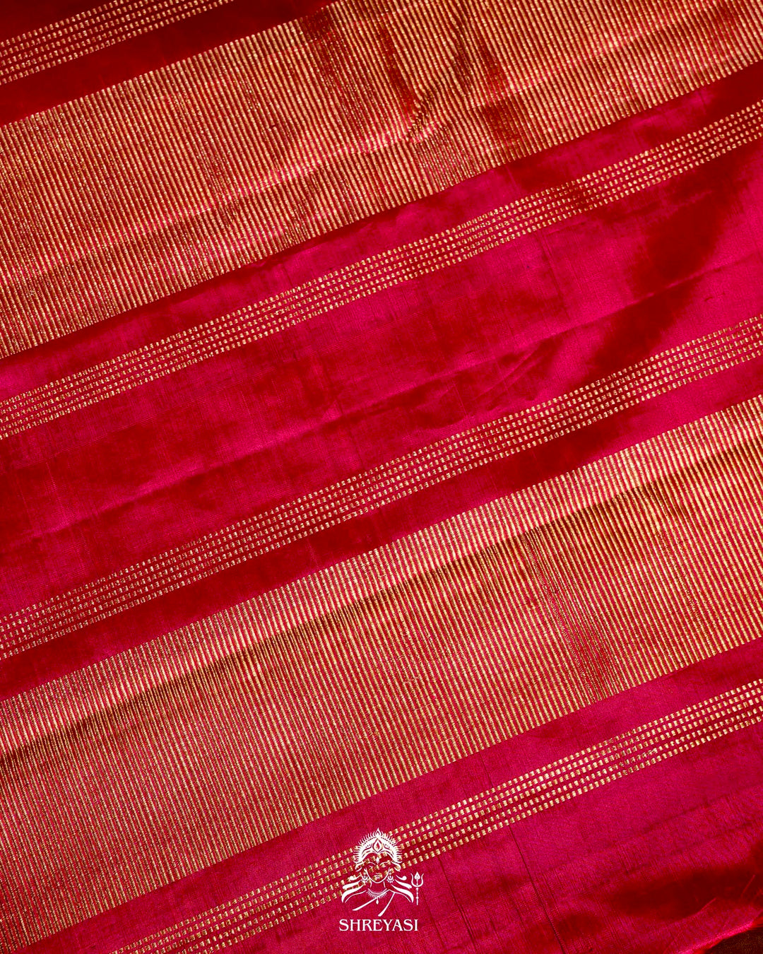 Handloom Pure Kanjivaram Silk Sarees with Real Zari and Hand Painted Tanjore Art