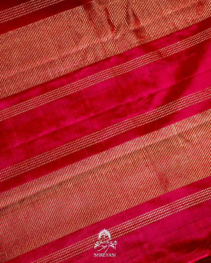 Handloom Pure Kanjivaram Silk Sarees with Real Zari and Hand Painted Tanjore Art
