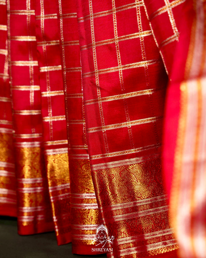 Handloom Pure Kanjivaram Silk Saree with Real Zari