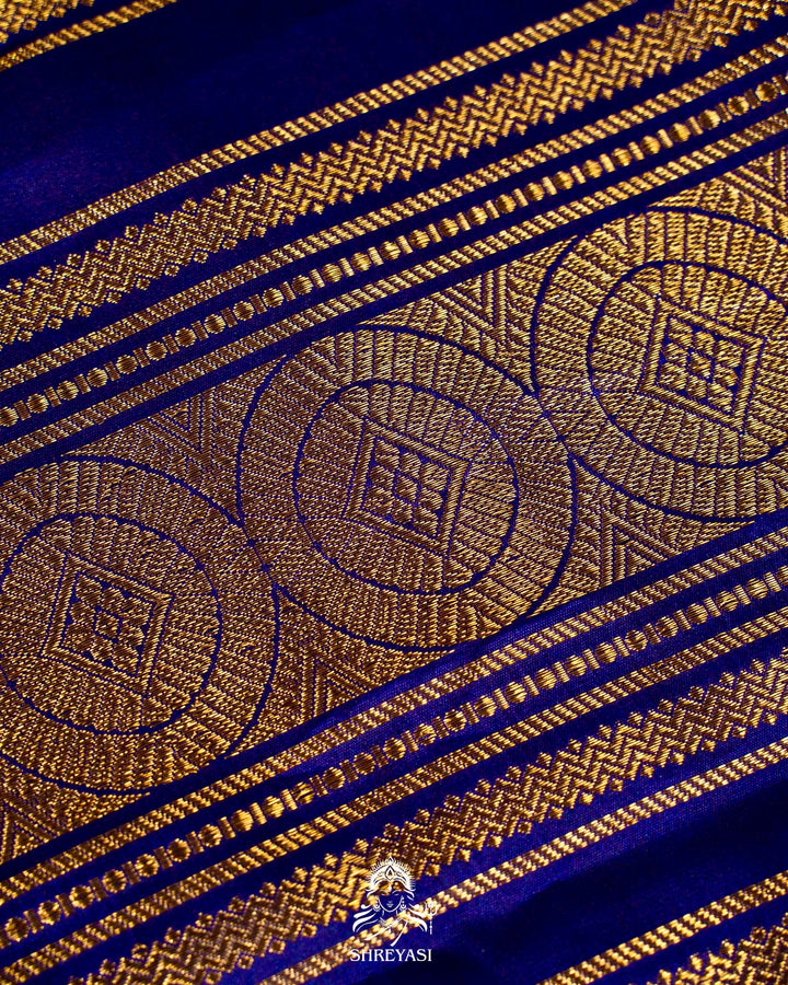 Handloom Pure Kanjivaram Silk Sarees with Real Zari and Hand Painted Tanjore Art