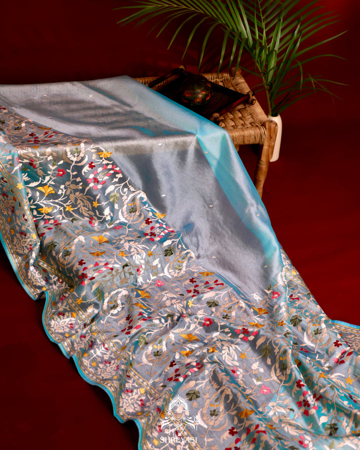 Tissue Georgette Saree