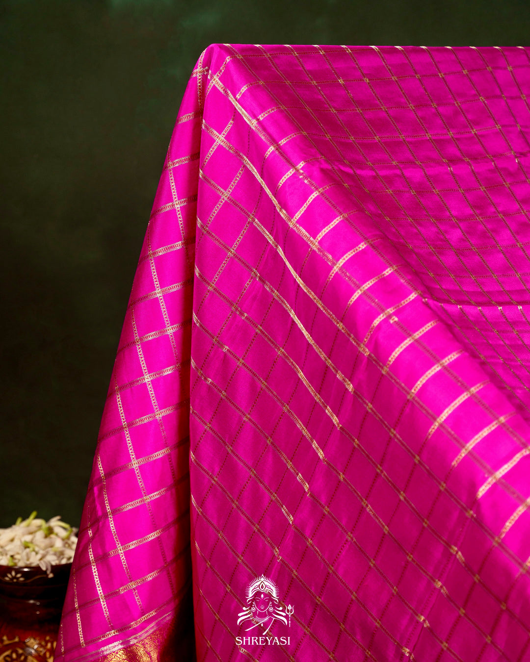 Handloom Pure Kanjivaram Silk Saree with Real Zari