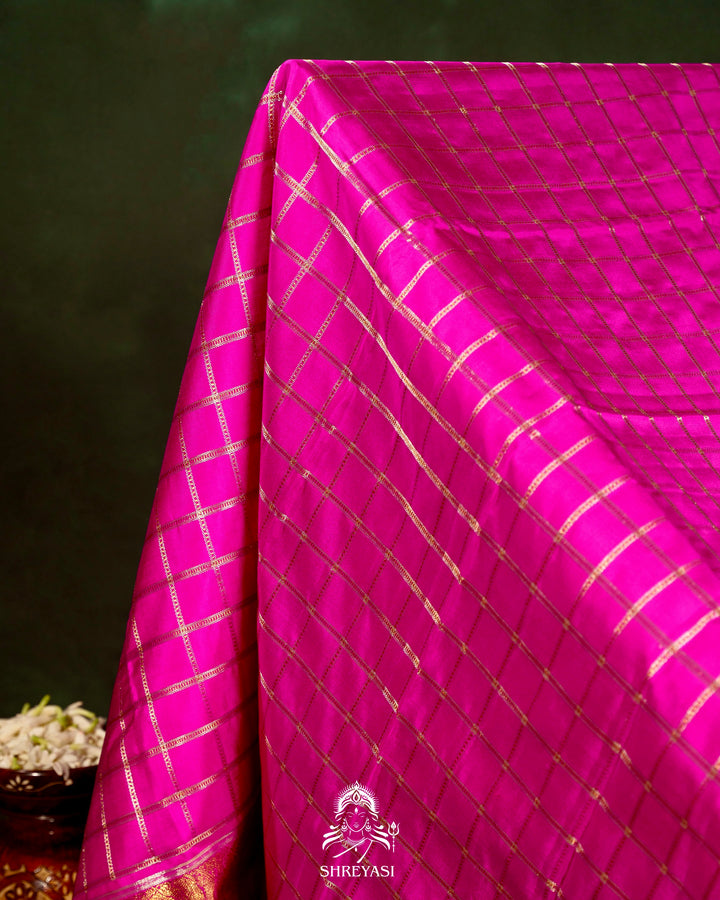 Handloom Pure Kanjivaram Silk Saree with Real Zari