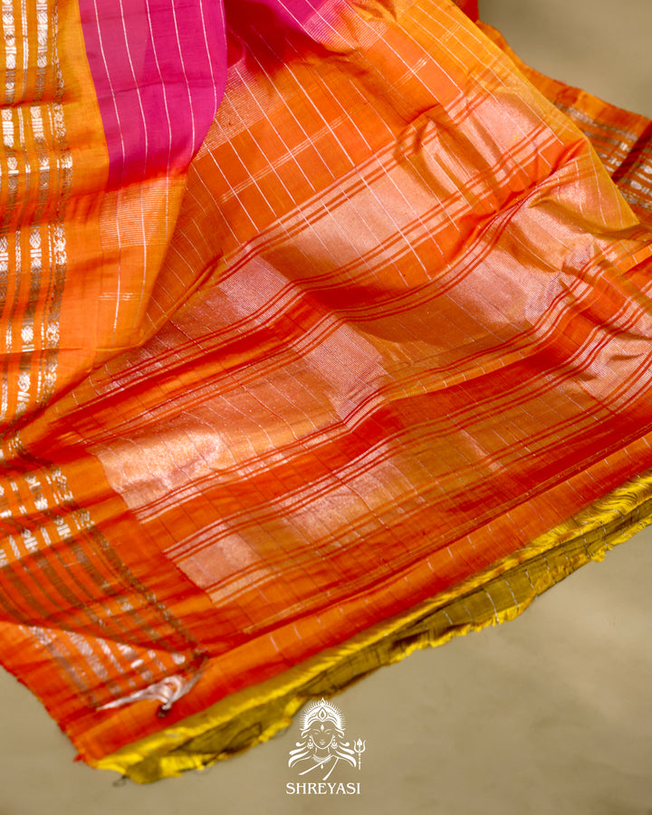 Handloom Sico Gadwal Saree