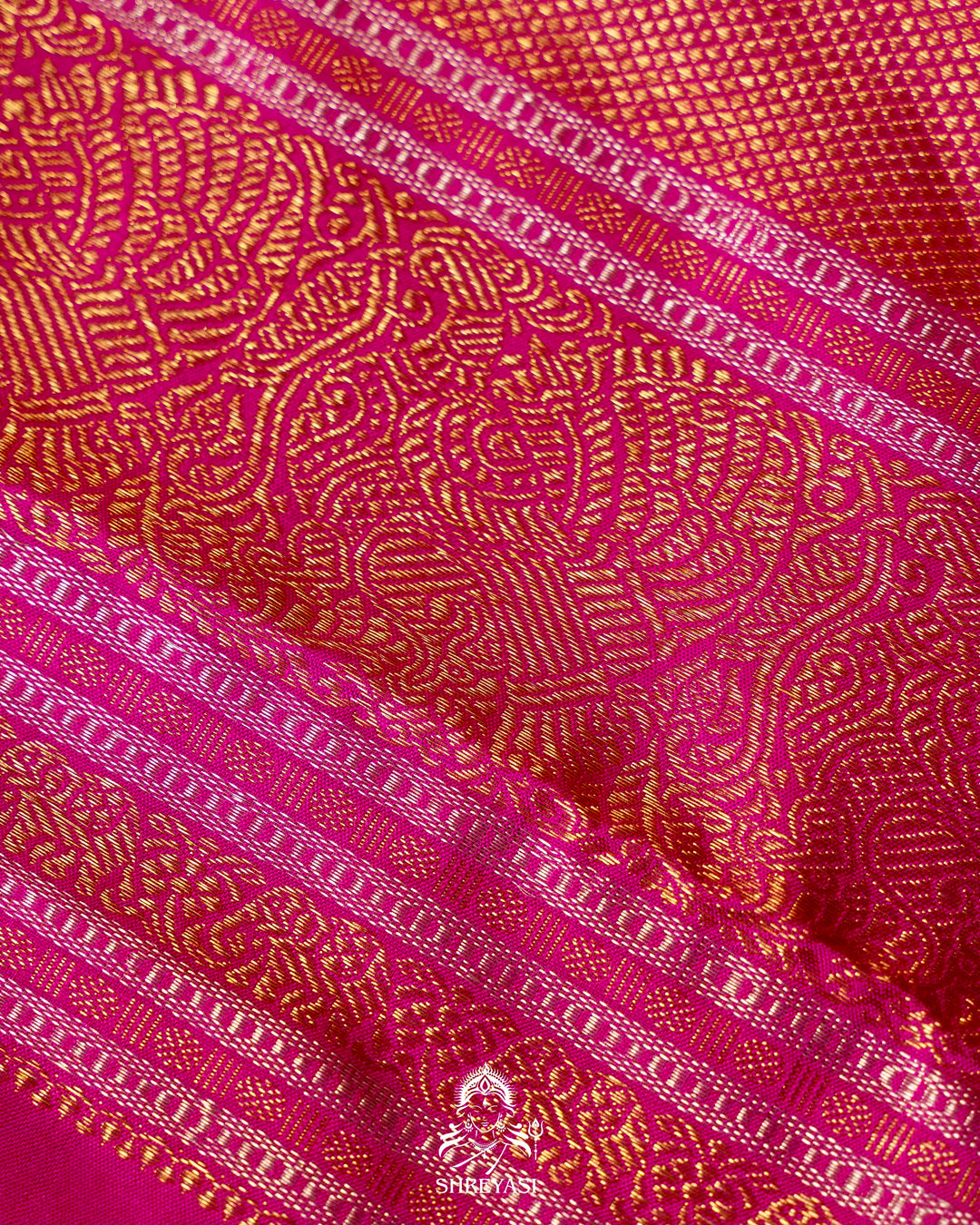 Handloom Pure Kanjivaram Silk Saree with Real Zari