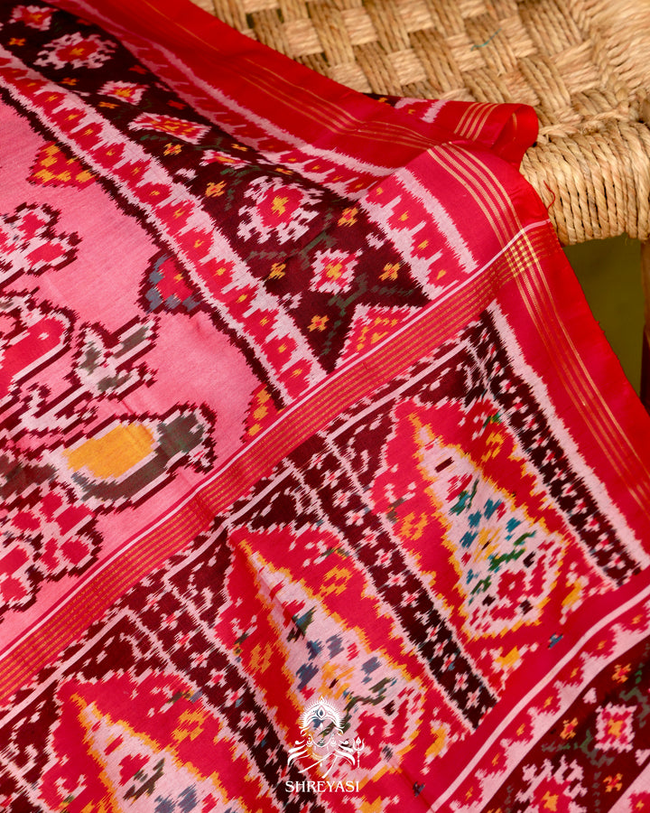 Handloom Pure Rajkot Patola Silk Saree