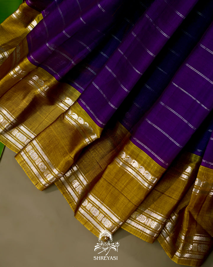 Handloom Sico Gadwal Saree